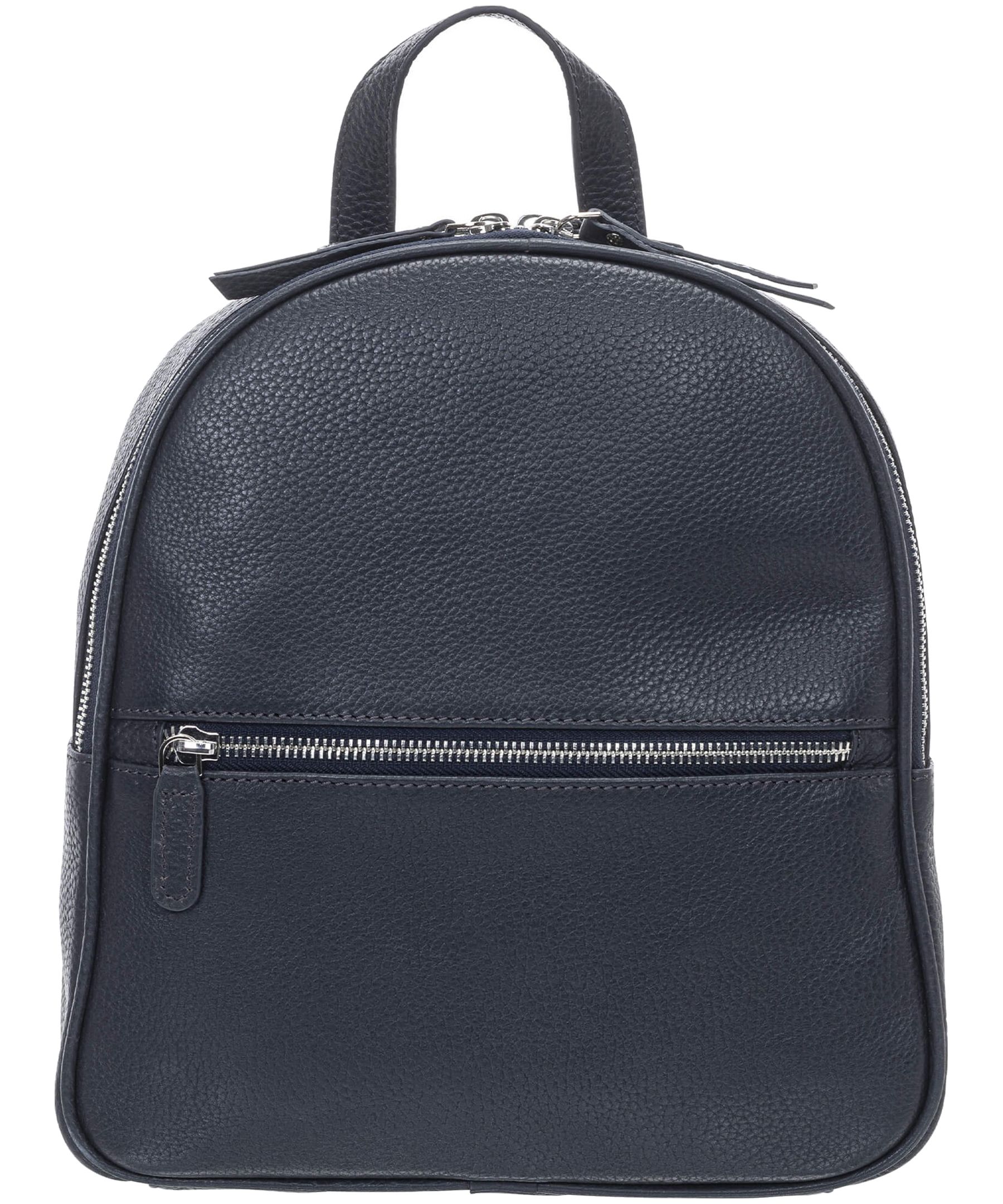 Mancini Leather Goods Women's Pebbled Audrey Backpack
