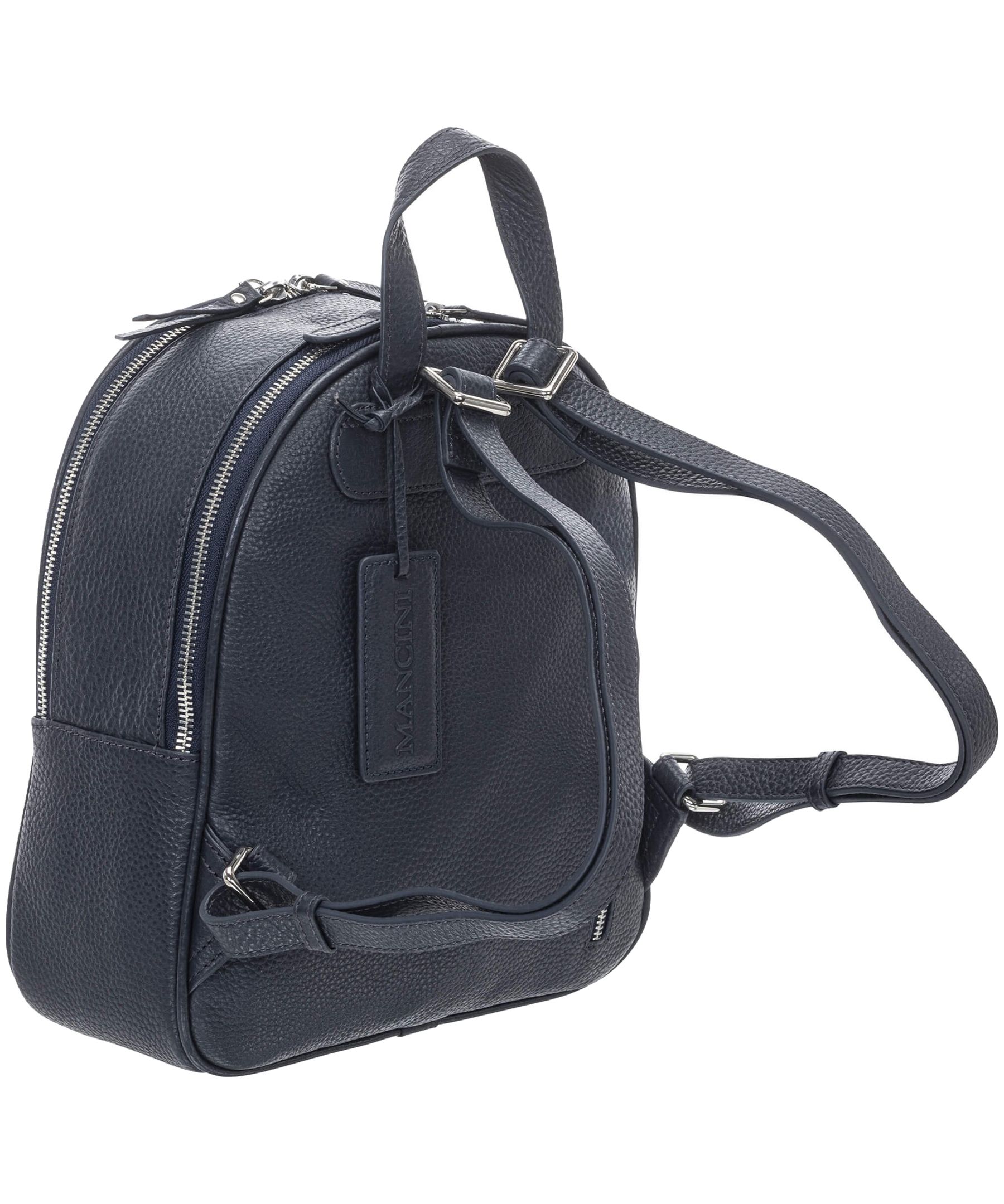 Mancini Leather Goods Women's Pebbled Audrey Backpack