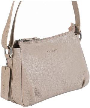 Mancini Leather Goods Women's Pebbled Charlize Cross Body Bag