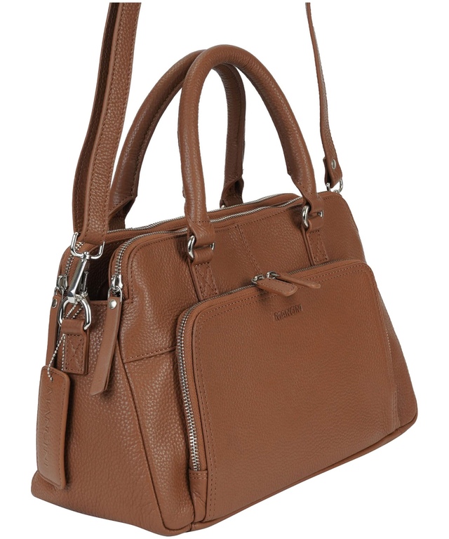 Sac fourre-tout maroquiné pour femmes, Jennifer, Mancini Leather Goods