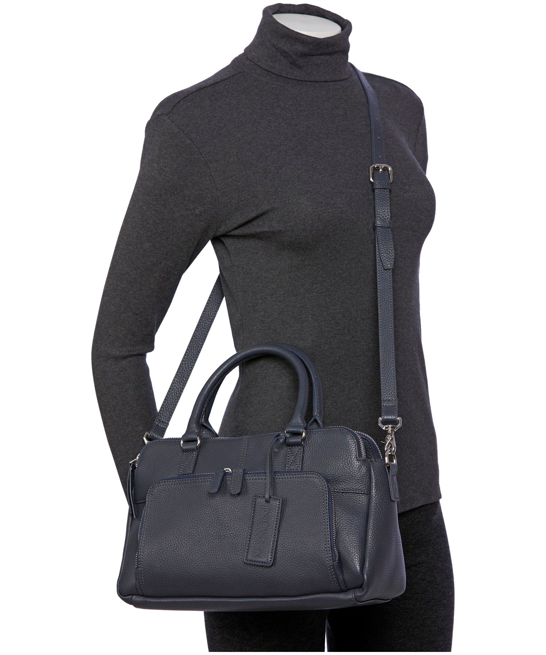 Sac fourre-tout maroquiné pour femmes, Jennifer, Mancini Leather Goods