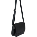 Sac à bandoulière en cuir maroquiné pour femmes, Alison, Mancini Leather Goods Front_Three_Fourths_Angled_Right