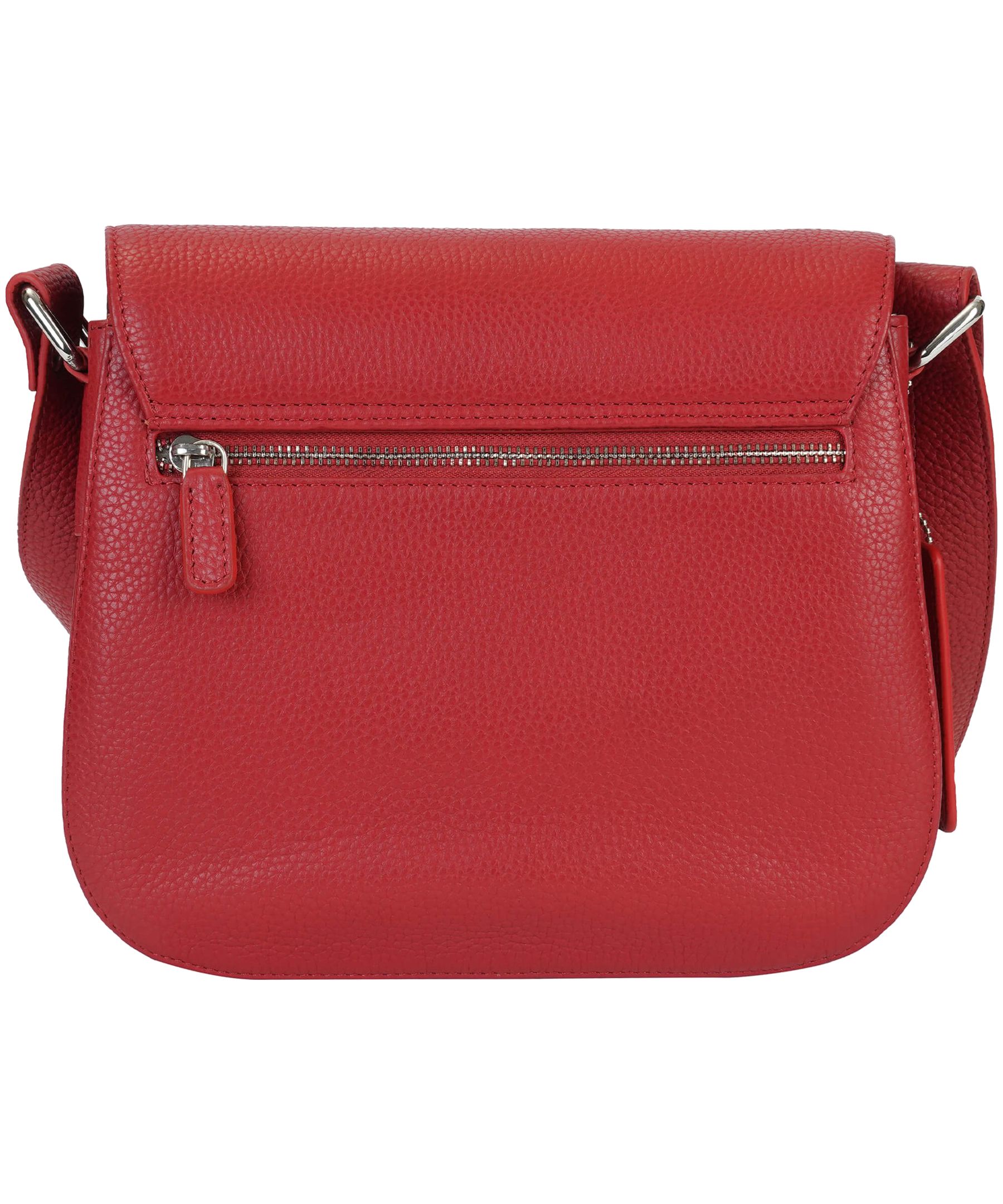 Sac à bandoulière en cuir maroquiné pour femmes, Alison, Mancini Leather Goods