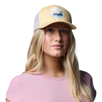 Columbia Women's Mesh Snap Back Hat Front_Angled_Right