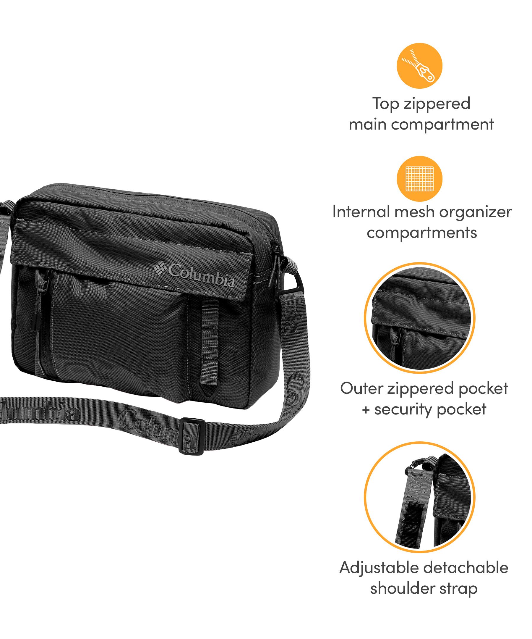 Columbia 4L Street Transit Side Bag