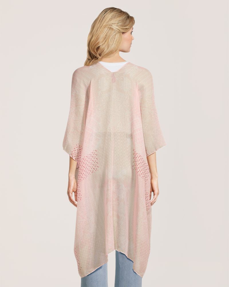 Foulard imprimé de style ruana pour femmes, Denver Hayes