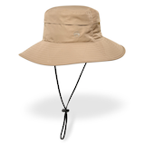 WindRiver Women's No Fly Zone Outback Hat Front_Angled_Left
