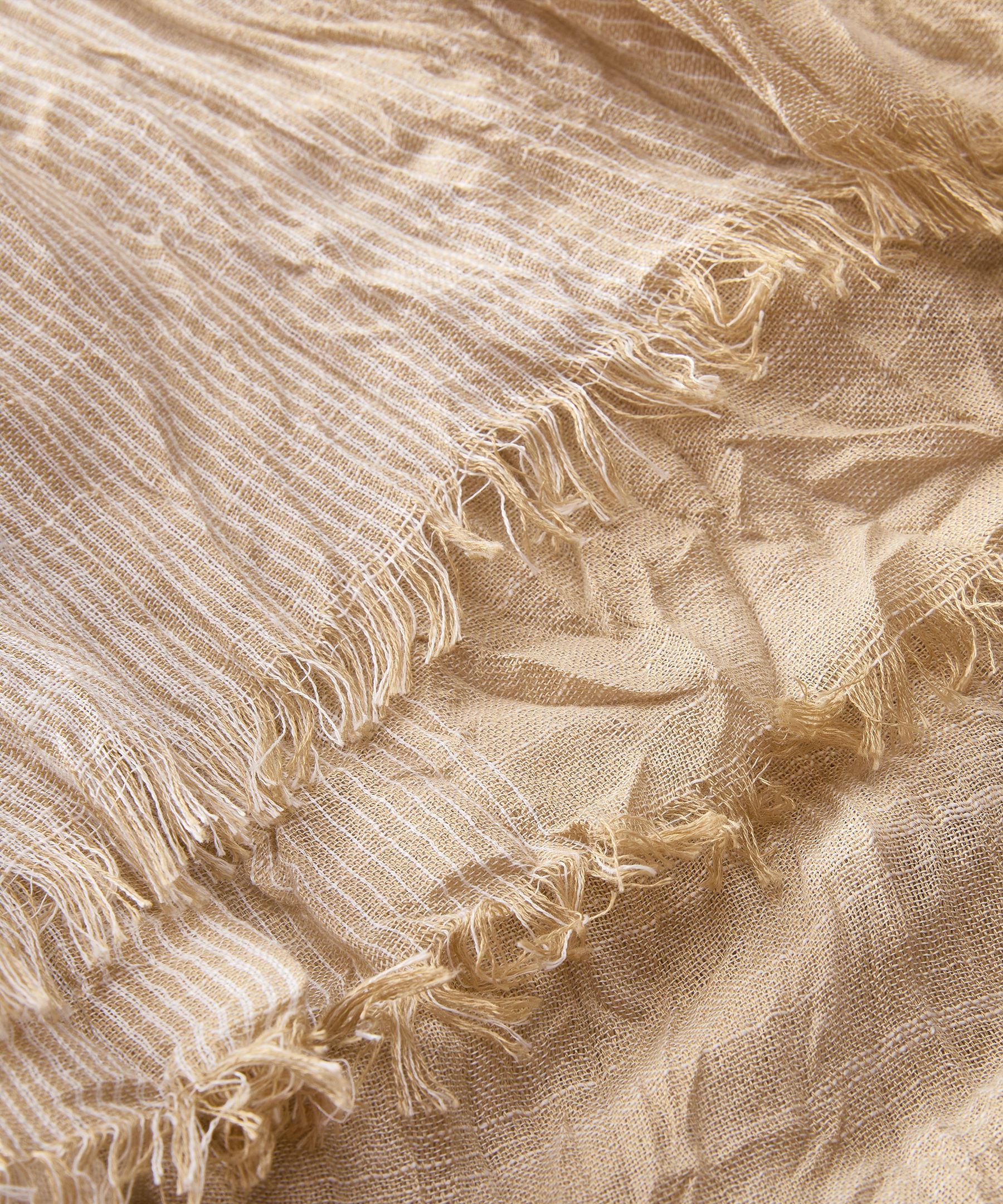 Foulard en tissu rayé pour femmes, Denver Hayes