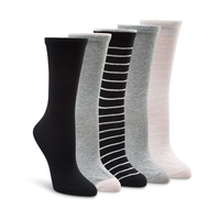 Chaussettes FreshTech pour femmes, Denver Hayes, paquet de 5 paires Front_Angled_Right