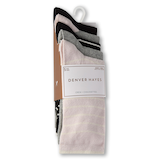 Chaussettes FreshTech pour femmes, Denver Hayes, paquet de 5 paires Front_Flat