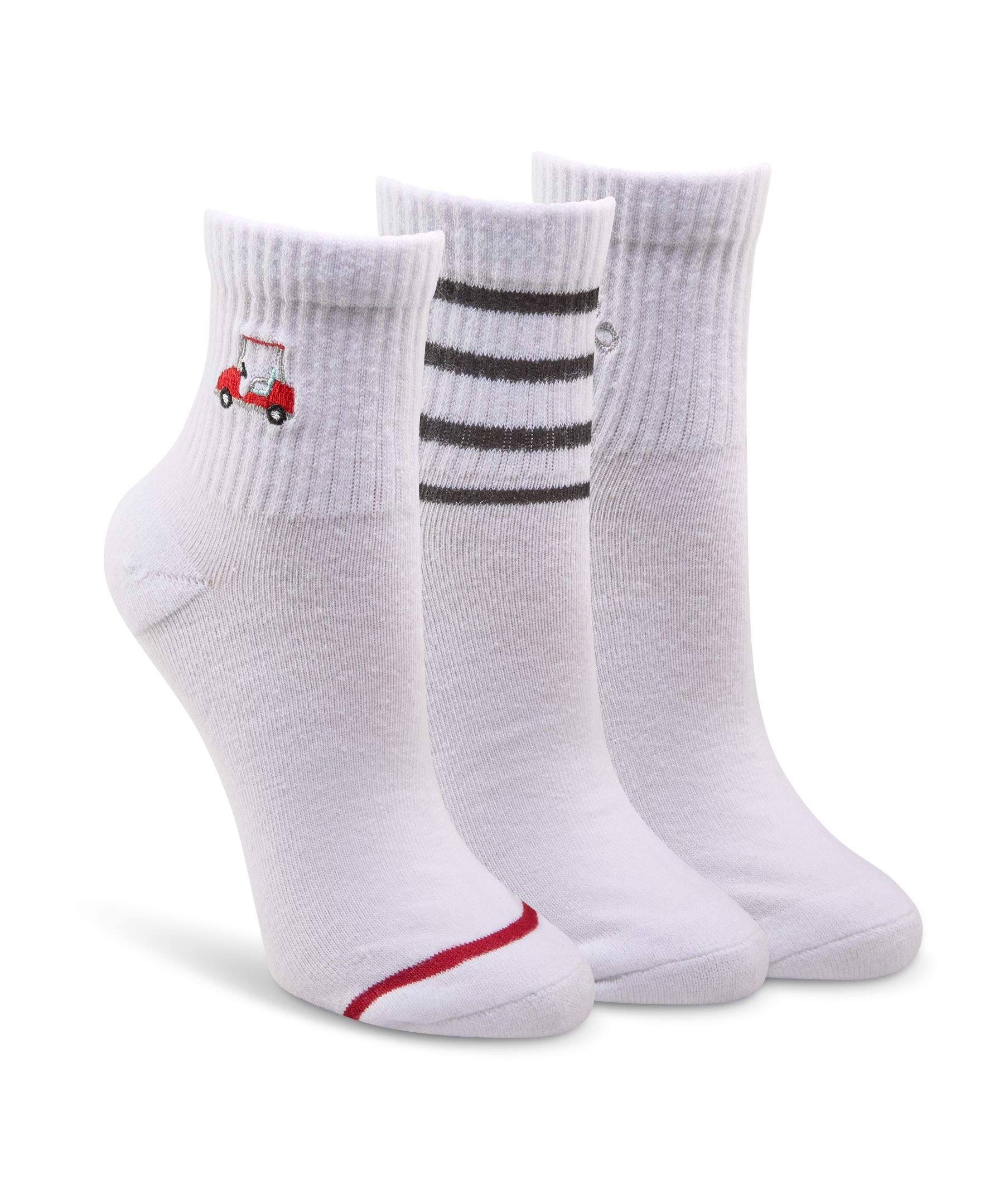 Mi-chaussettes côtelées pour femmes, Shambhala, paquet de 3