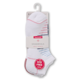 Chaussettes de sport basses pour femmes, Shambhala, paquet de 3 paires - 1 acheté, 1 offert Front_Flat