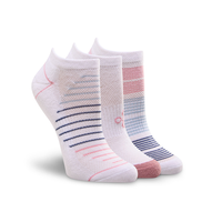 Shambhala Women's 3 Pk BOGO Low Cut Sport Socks Front_Angled_Right