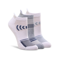 Chaussettes de sport avec patte pour femmes, Shambhala, paquet de 3 paires - 1 acheté, 1 offert Front_Angled_Right