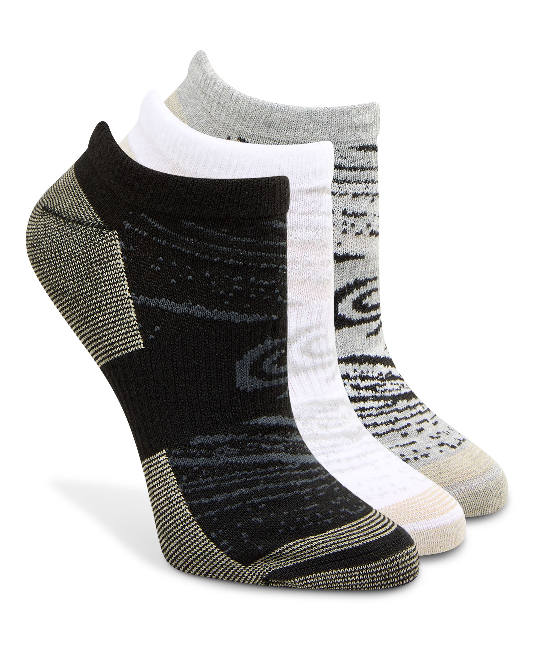 Chaussettes invisibles pour femmes, Extreme Athletic, Copper Sole, paquet de 3&nbsp;paires