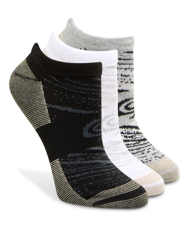 Copper Sole Women's 3 Pk Extreme Athletic No Show Socks