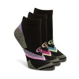 Chaussettes basses pour femmes, Extreme Athletic, Copper Sole, paquet de 3&nbsp;paires Front_Angled_Right