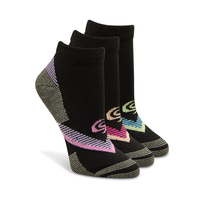 Copper Sole Women's 3 Pk Extreme Athletic Low Cut Socks