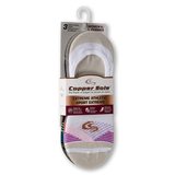 Copper Sole Women's 3 Pk Extreme Athletic Liners Front_Flat