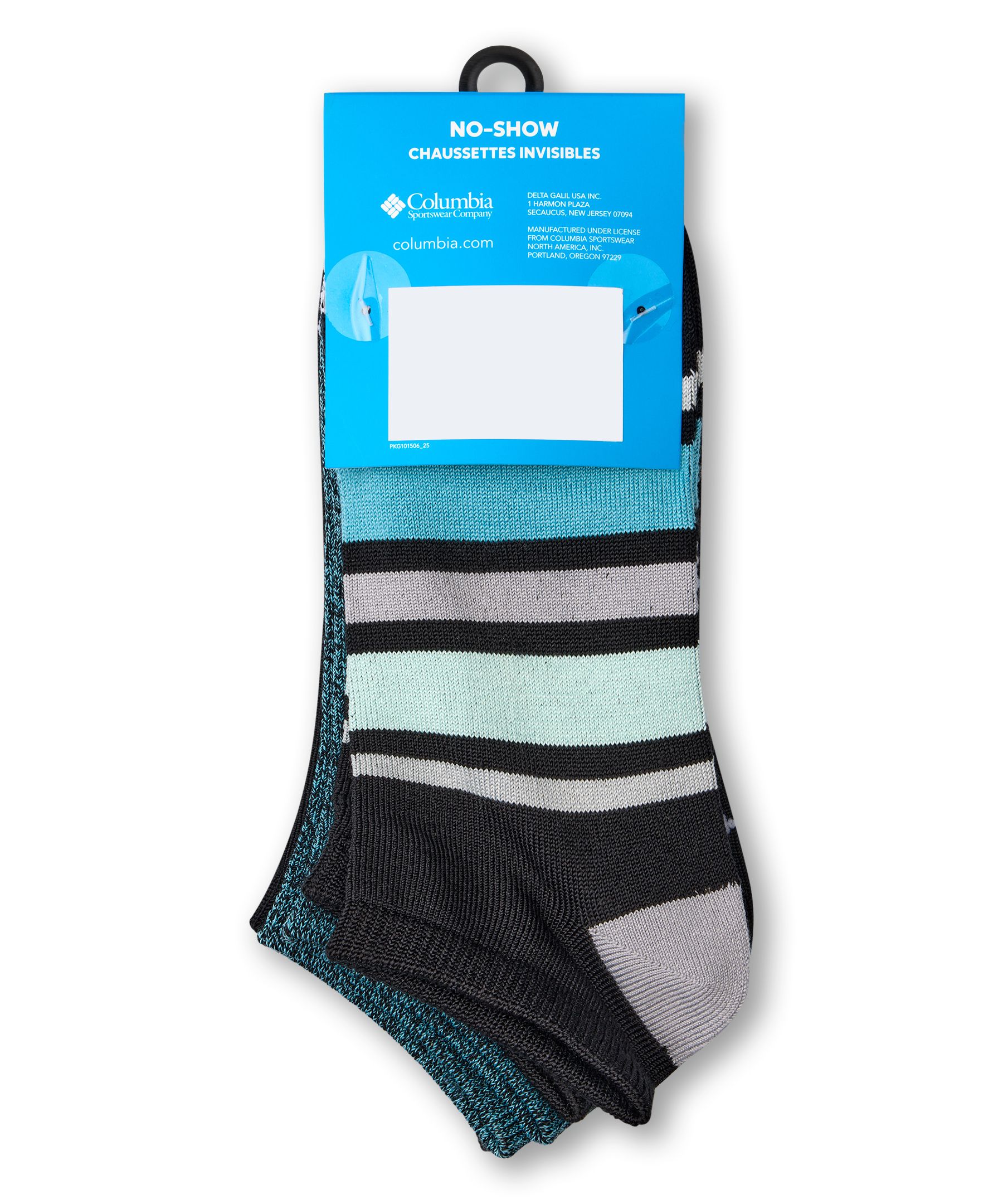 Columbia Women's Super Soft No Show Socks, 4 Pack