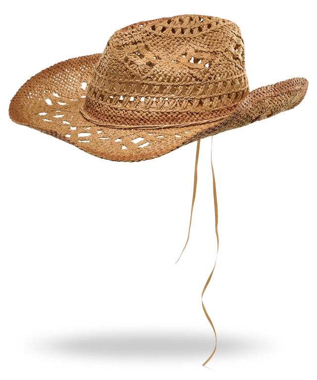 Chapeau de garde forestier ombré ajouré pour femmes, FarWest Front_Angled_Left