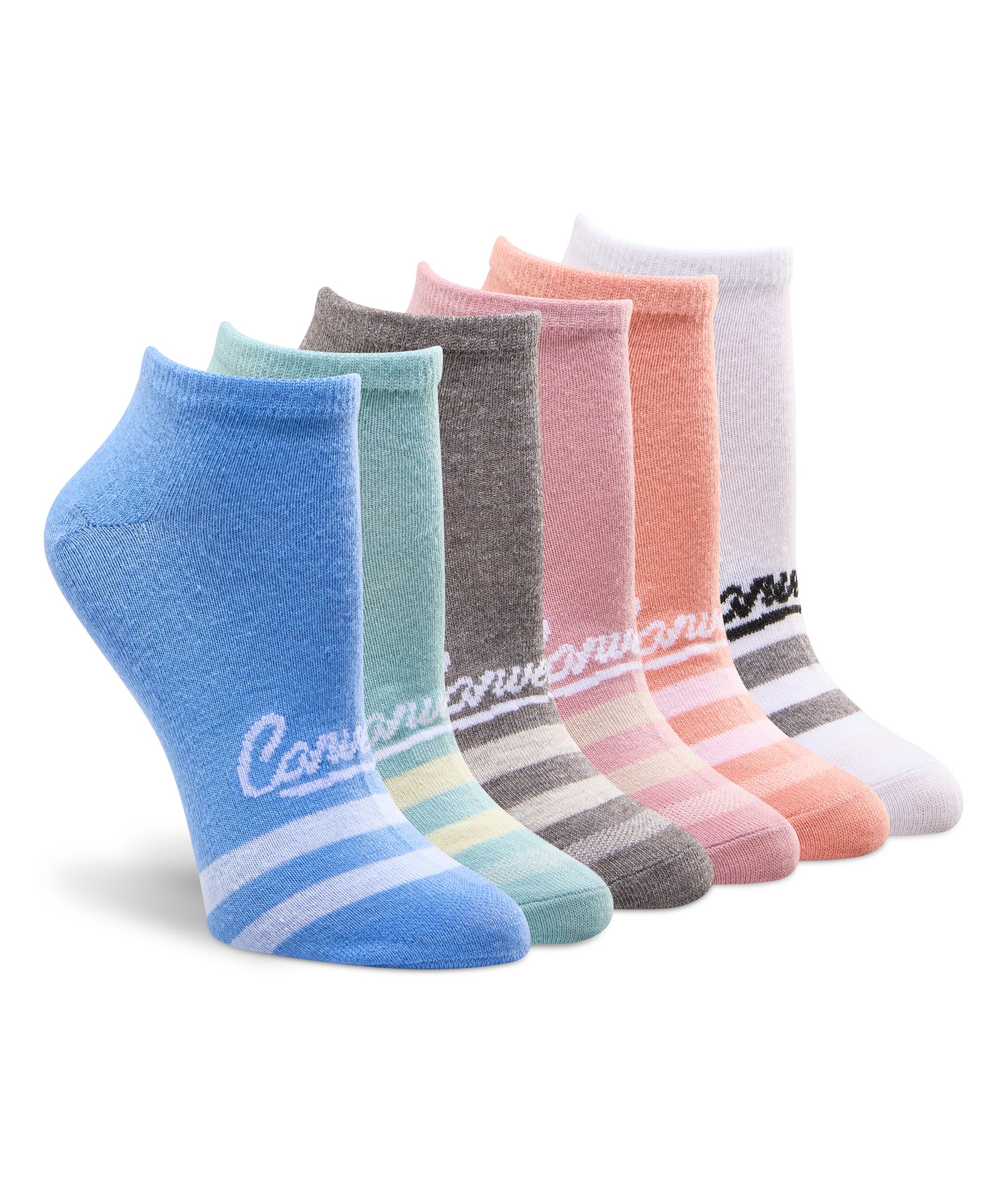 Chaussettes invisibles de style universitaire pour femmes, Converse, paquet de&nbsp;6