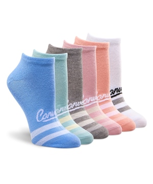 Converse Women's 6 Pk Varsity No Show Socks