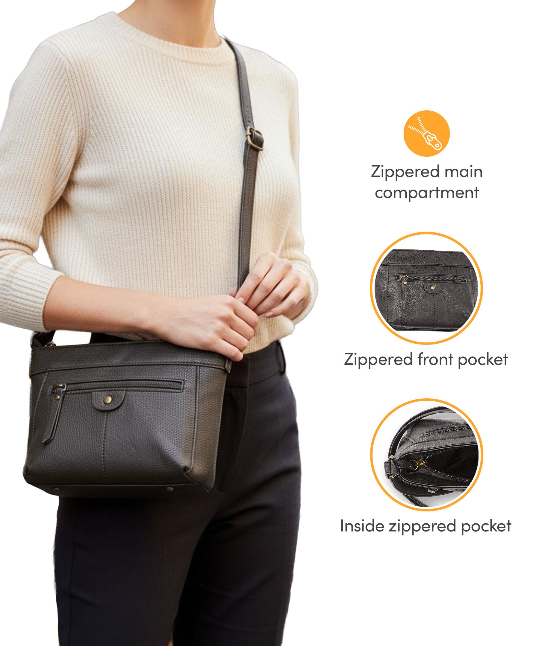 Denver Hayes Women's Crossbody Purse