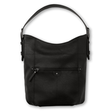 Denver Hayes Handbag with Contrast Strap Front_Flat