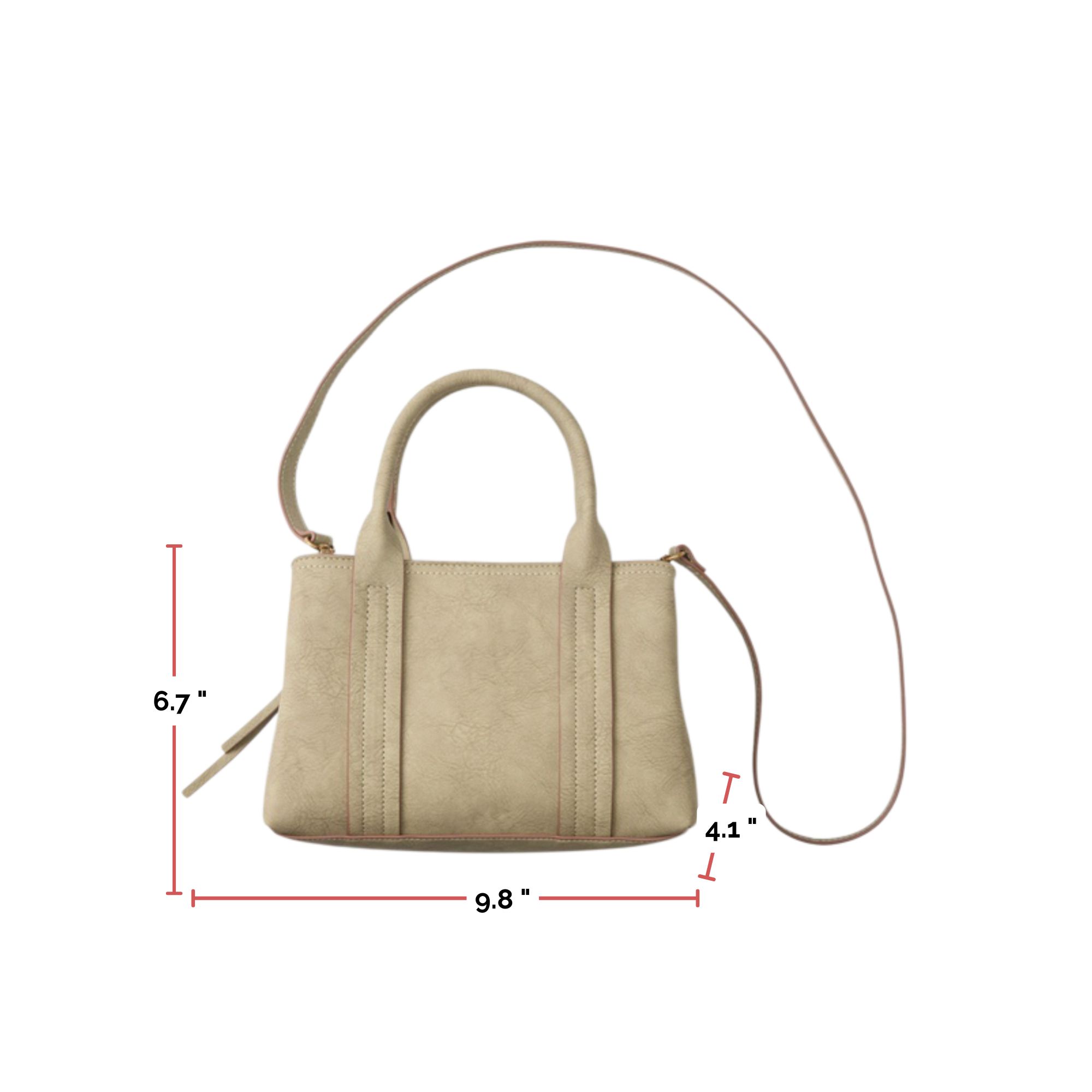 Denver Hayes 3 Compartment Mini Satchel