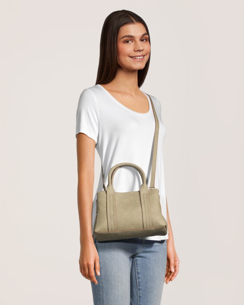 Denver Hayes 3 Compartment Mini Satchel
