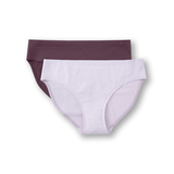 Denver Hayes Women's 2 Pk Invisibles Bikini Cut Panties Front_Flat