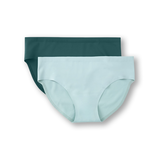 Denver Hayes Women's 2 Pk Invisibles Hip Hugger Panties Front_Flat