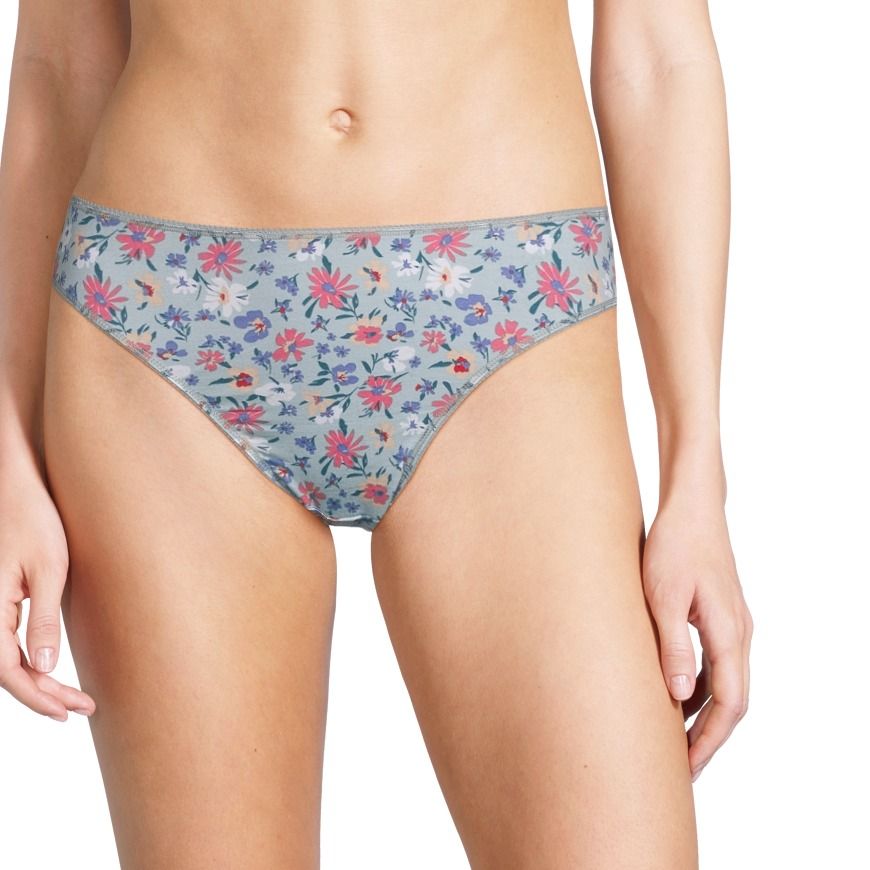 Culotte échancrée extensible en coton pour femmes, Denver Hayes, paquet de 5