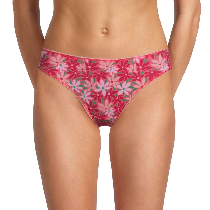 Culotte bikini extensible en coton pour femmes, Denver Hayes, paquet de 5