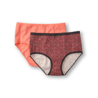 Denver Hayes Women's 2 Pk Cotton Stretch Modern Briefs Front_Flat