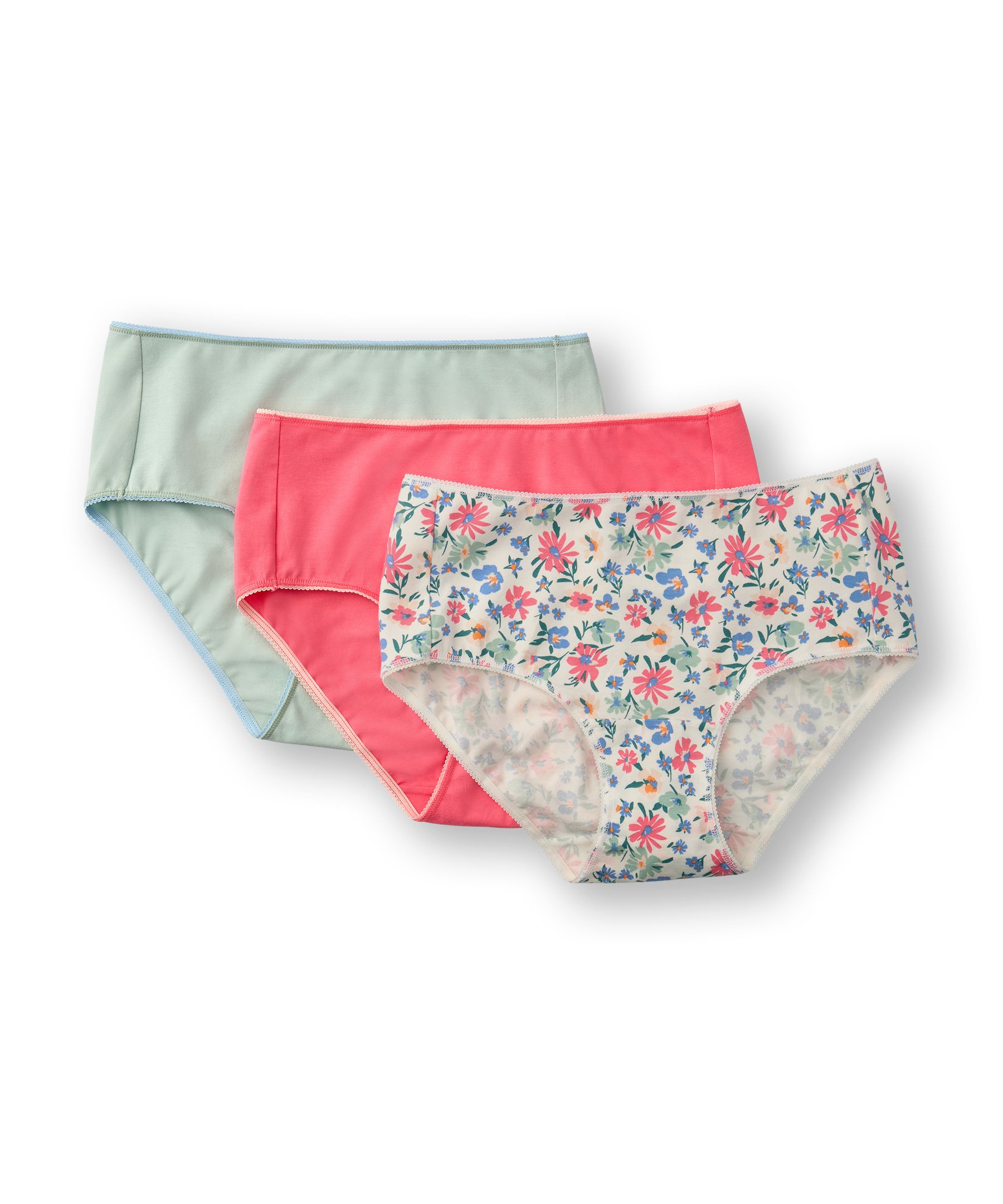 Caleçon moderne extensible en coton pour femmes, Denver Hayes, paquet de 3