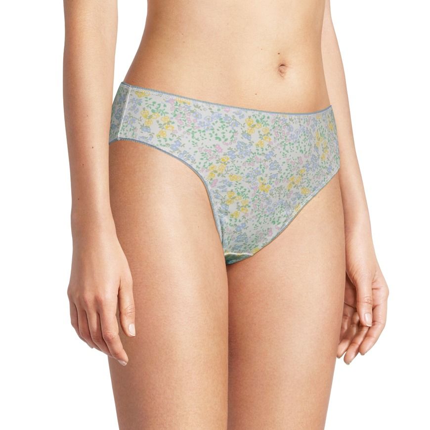 Denver Hayes Women's 5 Pk Cotton Stretch Hi Cut Panties