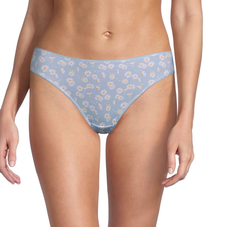 Culotte bikini extensible en coton pour femmes, Denver Hayes, paquet de 5