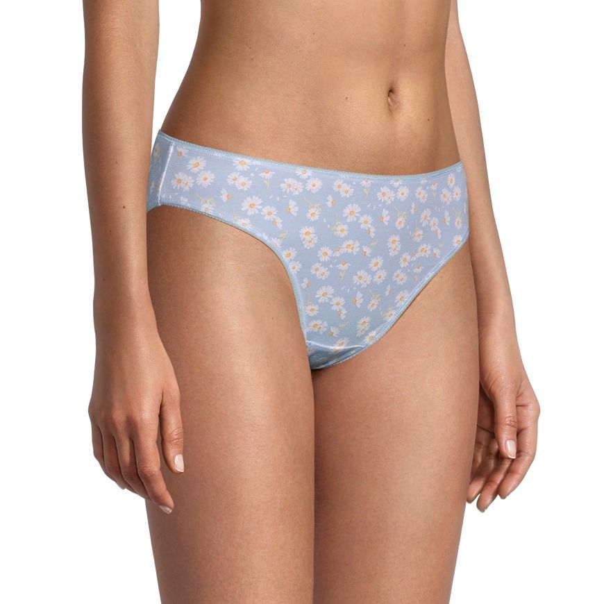 Culotte bikini extensible en coton pour femmes, Denver Hayes, paquet de 5