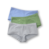Denver Hayes Women's 3 Pk Cotton Stretch Boyshorts Front_Flat