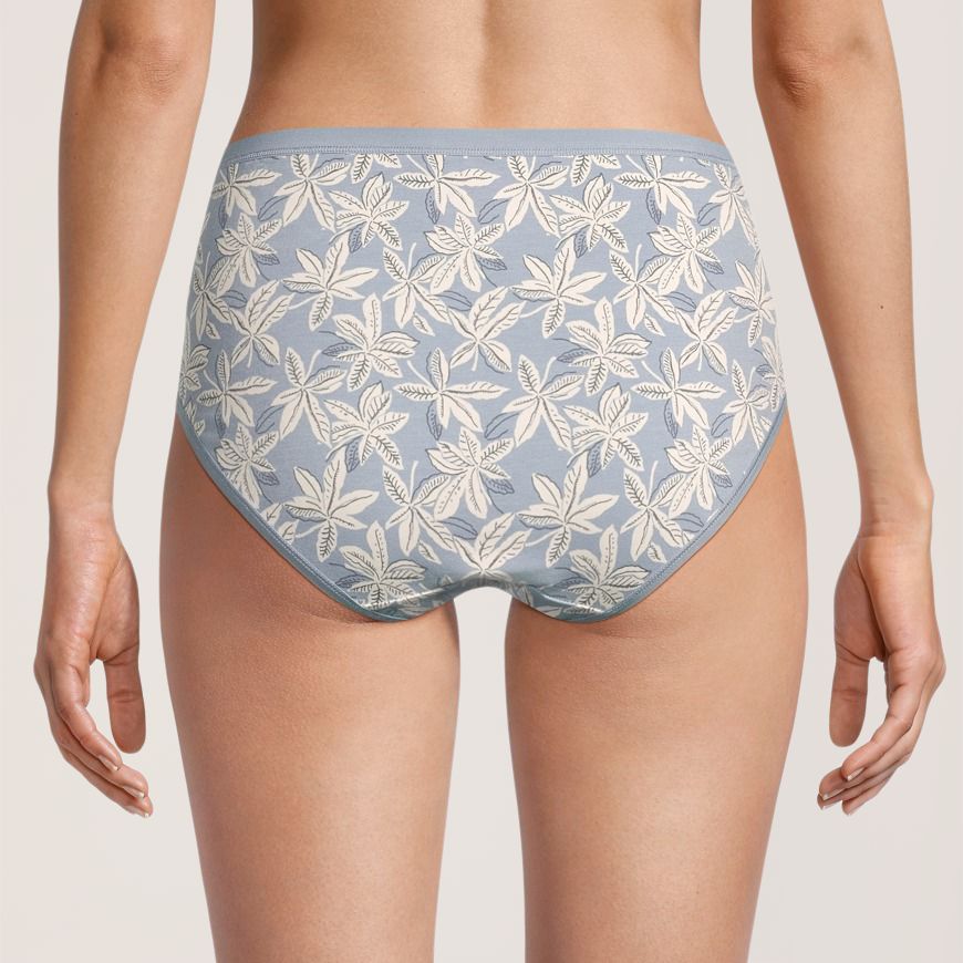 Denver Hayes Women's 2 Pk Cotton Stretch Hi Cut Panties