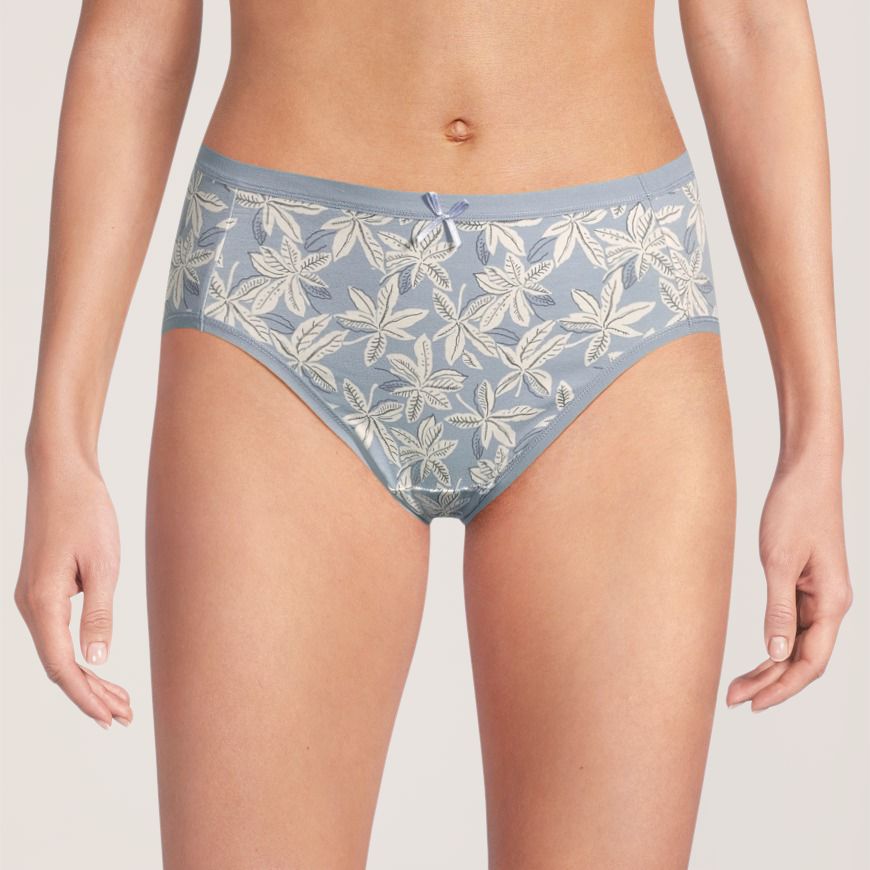 Denver Hayes Women's 2 Pk Cotton Stretch Hi Cut Panties