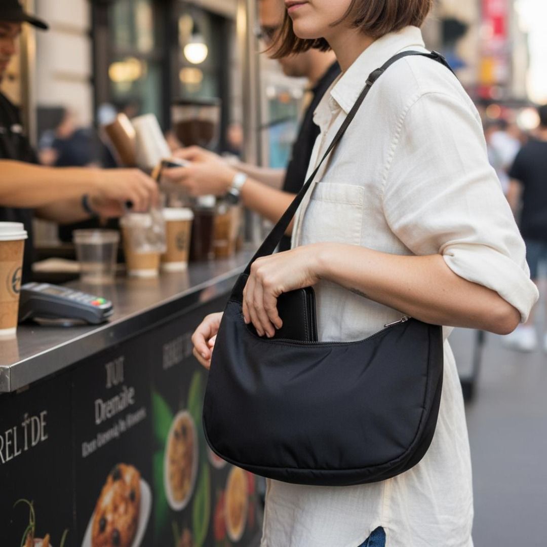 Shambhala Women's Half Moon Shoulder Bag