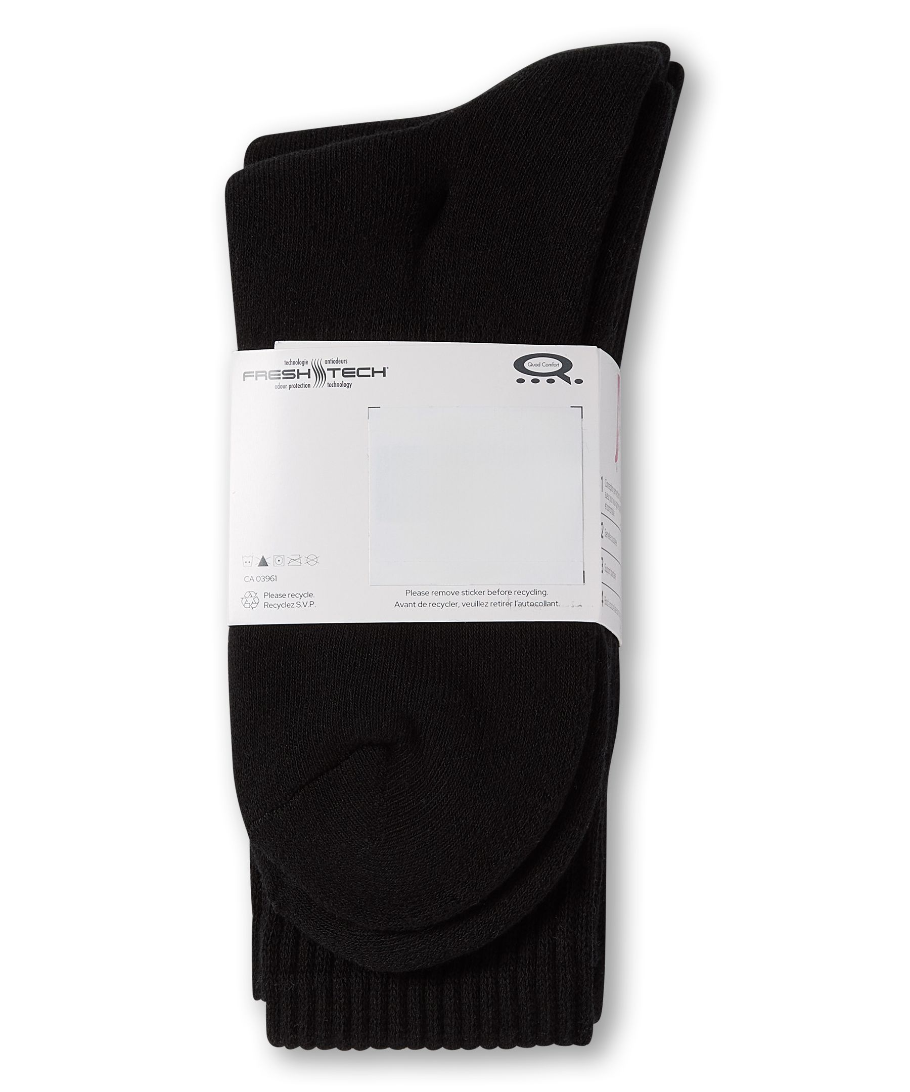 Shambhala Women's 3 Pk Quad Comfort Sport Crew Socks