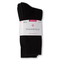 Chaussettes de sport Quad Comfort pour femmes, Shambhala, paquet de 3 paires Front_Angled_Right