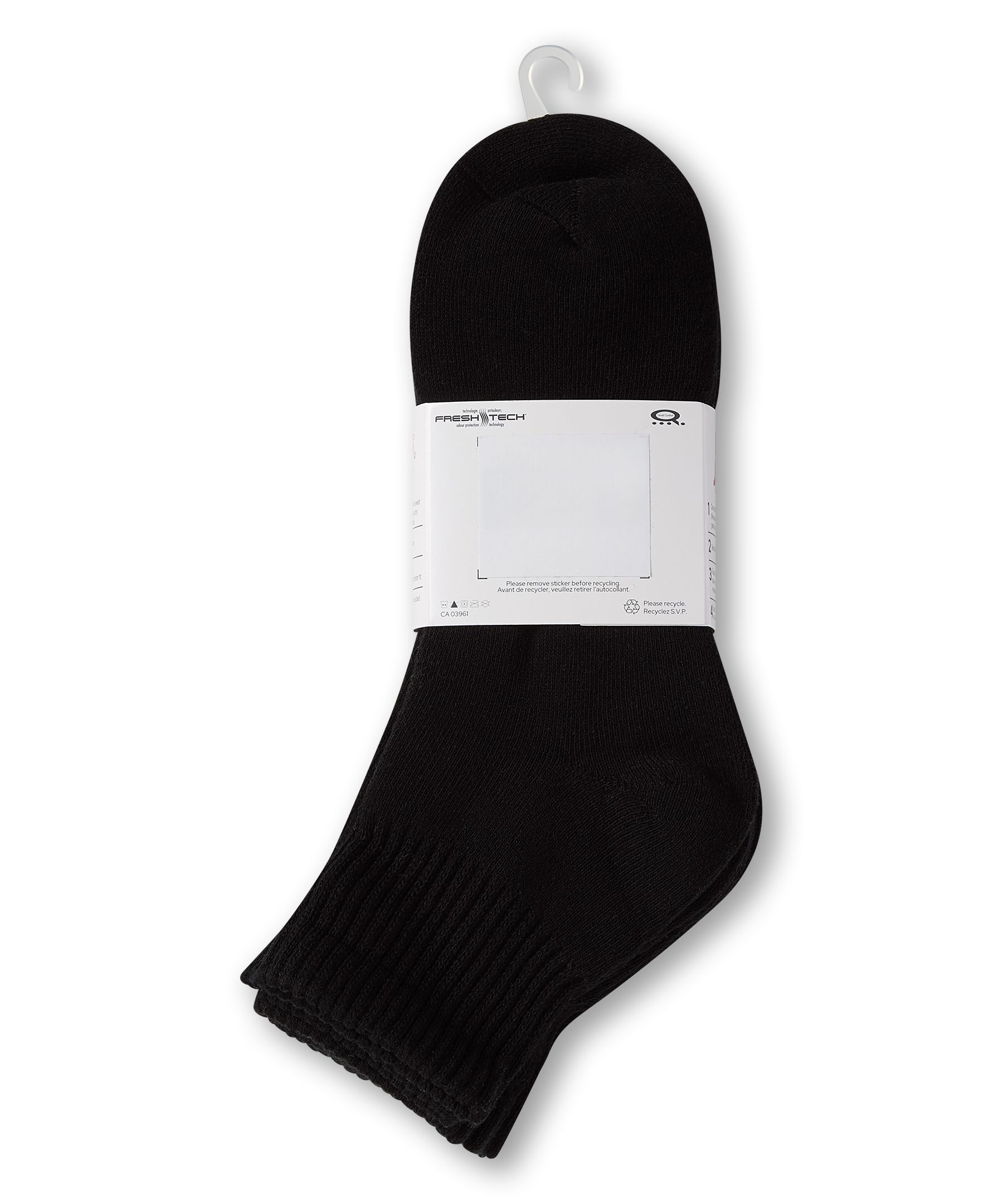 Socquettes mi-hautes Quad Comfort pour femmes, Shambhala, paquet de 3&nbsp;paires