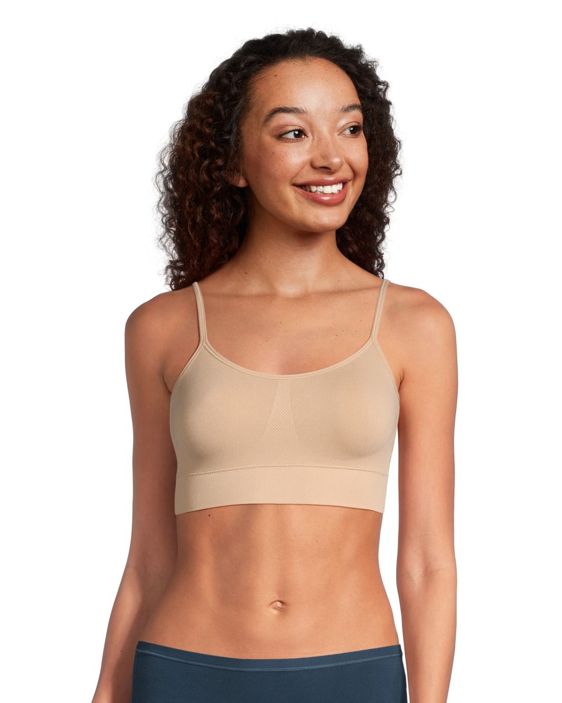 Denver Hayes Women's Seamless Comfort Bra, 2 Pack