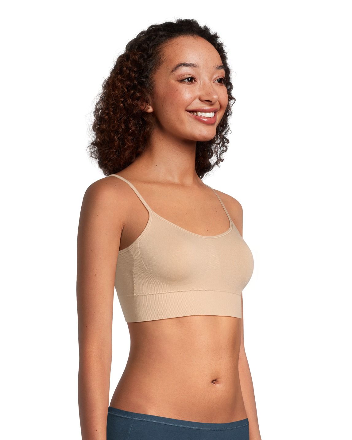 Denver Hayes Women's Seamless Comfort Bra, 2 Pack