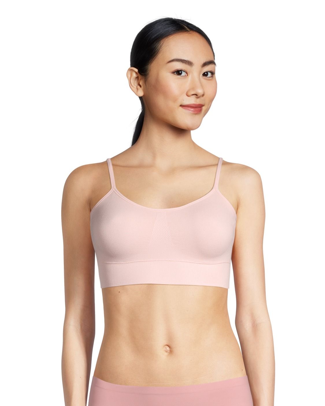 Denver Hayes Women's Seamless Comfort Bra, 2 Pack